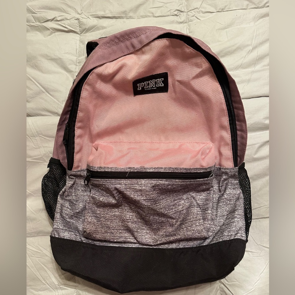 pink book bag